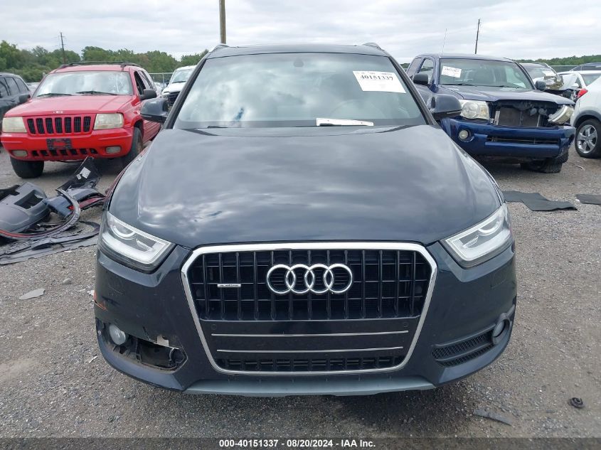 2015 Audi Q3 Premium Plus VIN: WA1EFCFS2FR007464 Lot: 40151337