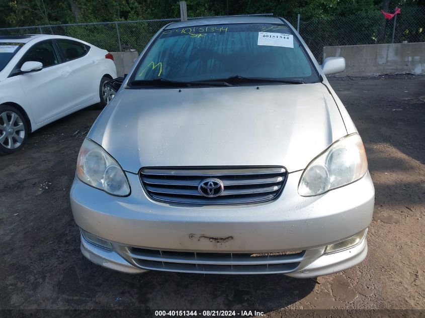 2003 Toyota Corolla Ce/Le/S VIN: 1NXBR32E33Z070075 Lot: 40151344