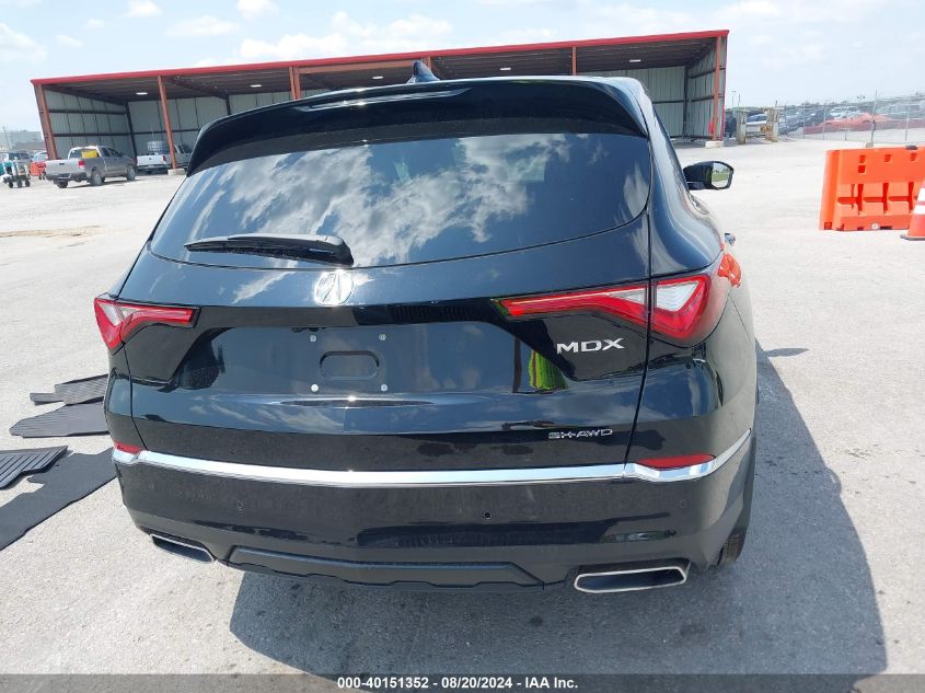 2024 Acura Mdx Technology Package VIN: 5J8YE1H40RL024989 Lot: 40151352