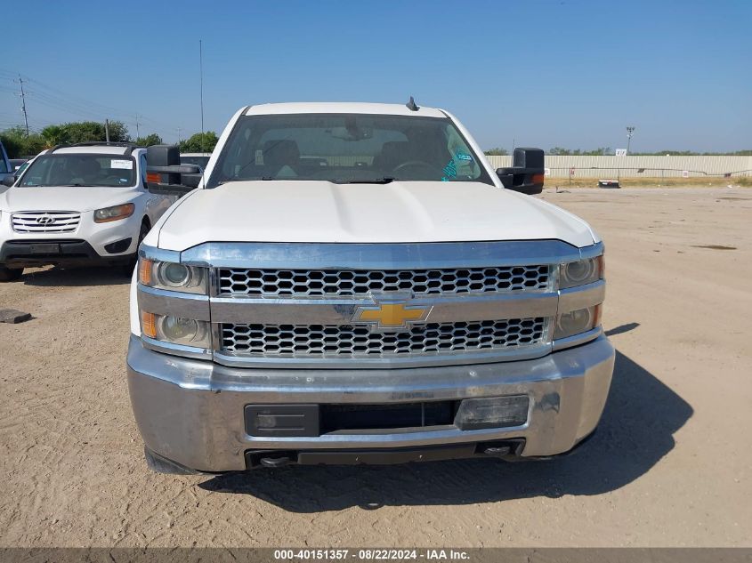 2019 Chevrolet Silverado 2500Hd Wt VIN: 2GC2KREGXK1205619 Lot: 40151357