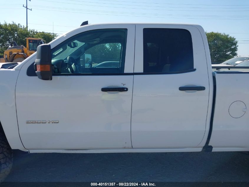 2019 Chevrolet Silverado 2500Hd Wt VIN: 2GC2KREGXK1205619 Lot: 40151357