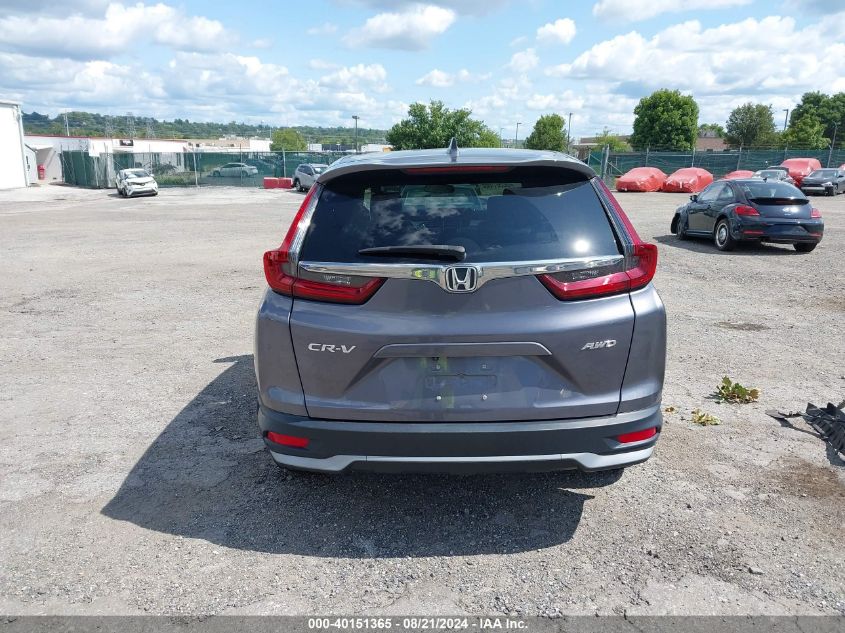 2020 Honda Cr-V Awd Ex VIN: 5J6RW2H58LL030992 Lot: 40151365