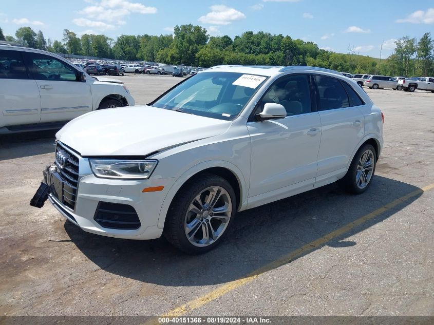 2016 Audi Q3 2.0T Premium Plus VIN: WA1EFCFS5GR022719 Lot: 40151366