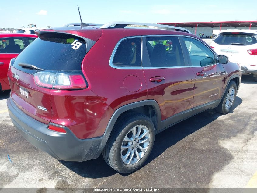 2019 Jeep Cherokee Latitude Fwd VIN: 1C4PJLCB6KD392794 Lot: 40151370