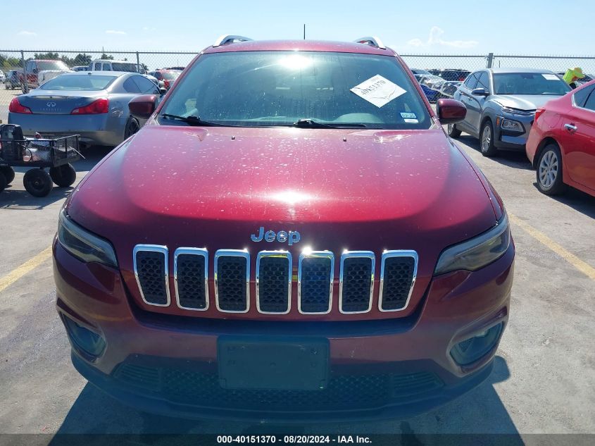 2019 Jeep Cherokee Latitude Fwd VIN: 1C4PJLCB6KD392794 Lot: 40151370