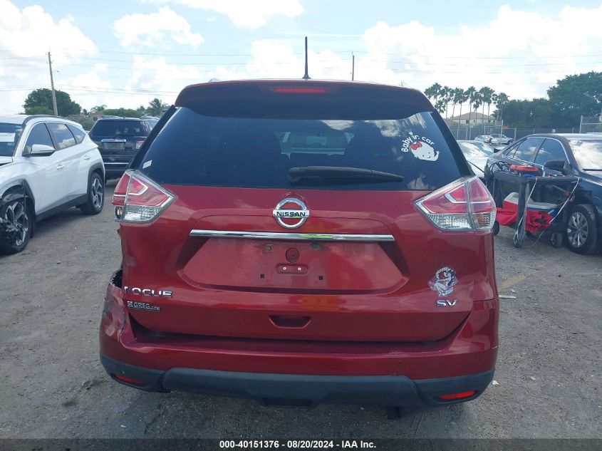 2016 NISSAN ROGUE S/SL/SV - 5N1AT2MT9GC853710