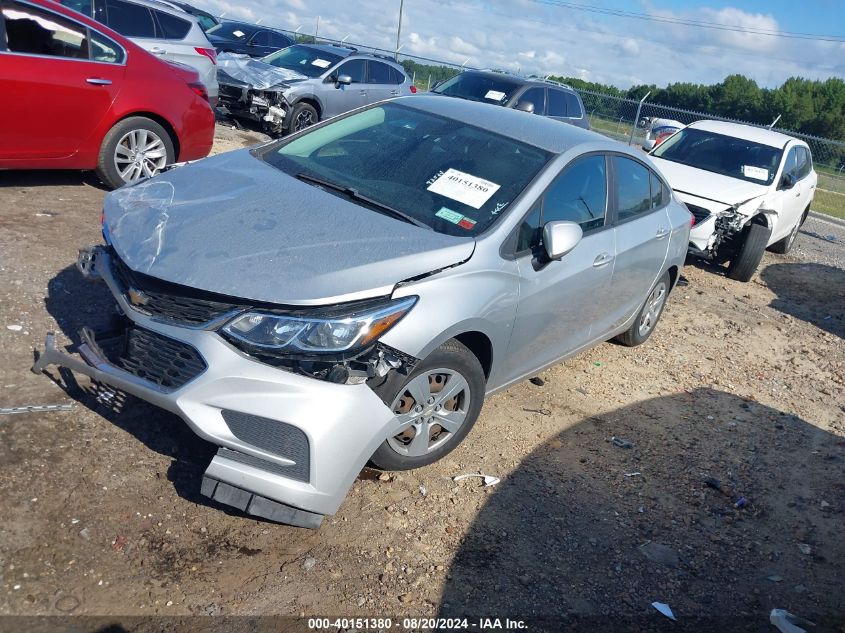 2016 Chevrolet Cruze Ls VIN: 1G1BC5SM9G7316939 Lot: 40151380