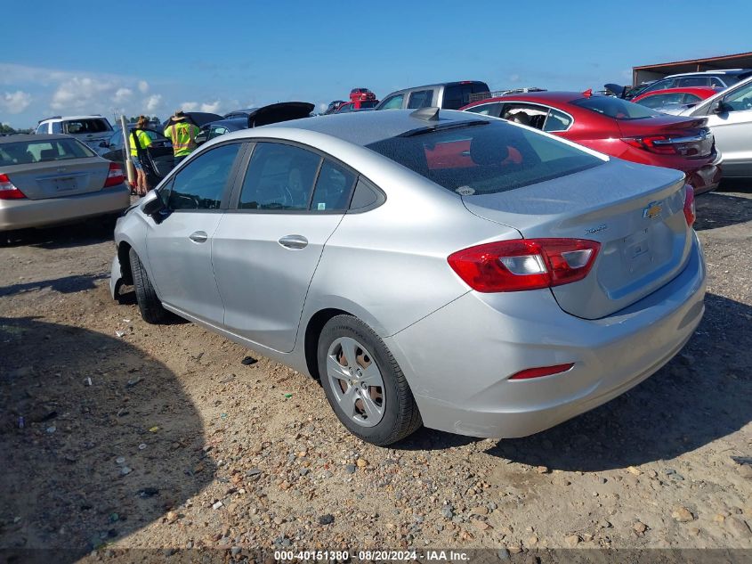 2016 Chevrolet Cruze Ls VIN: 1G1BC5SM9G7316939 Lot: 40151380