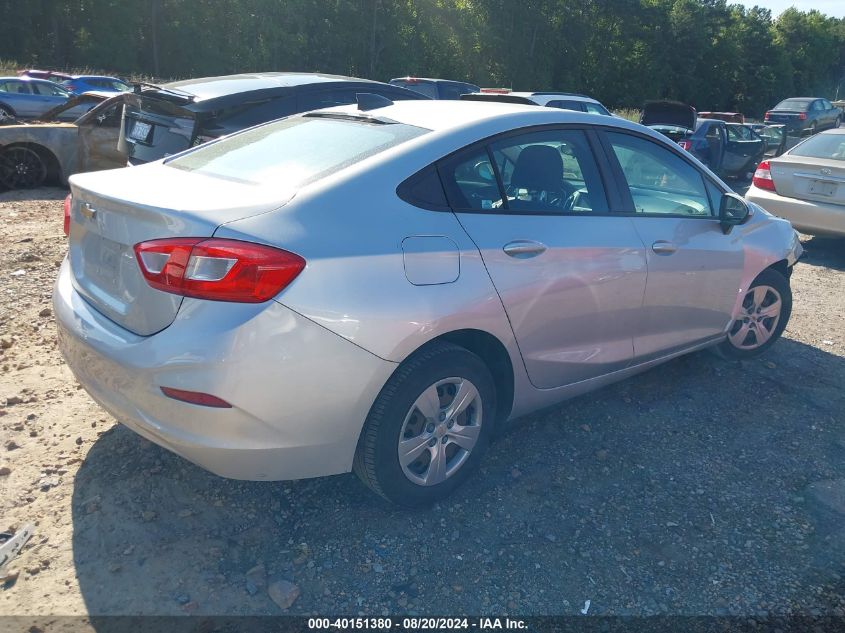 2016 Chevrolet Cruze Ls VIN: 1G1BC5SM9G7316939 Lot: 40151380