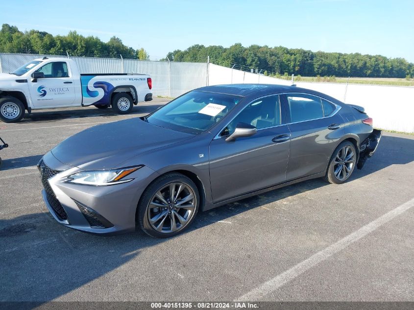 VIN 58AGZ1B16MU092704 2021 Lexus ES, 350 F Sport no.2