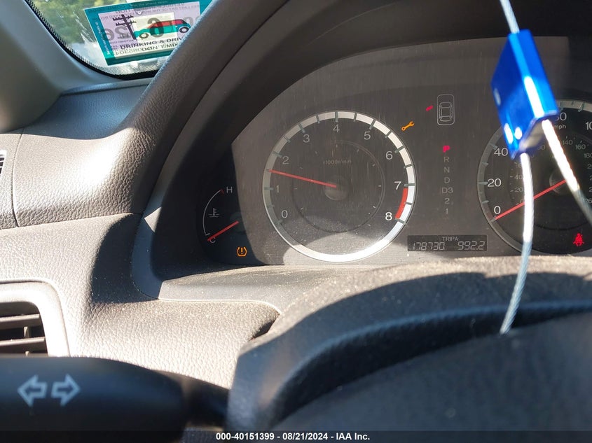 2010 Honda Accord Sdn 2.4 Ex-L/Ex-L VIN: 1HGCP2F80AA196925 Lot: 40151399