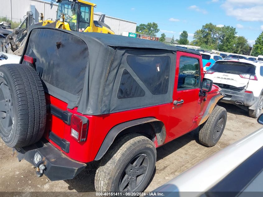 2011 Jeep Wrangler Sport VIN: 1J4AA2D19BL511105 Lot: 40151411