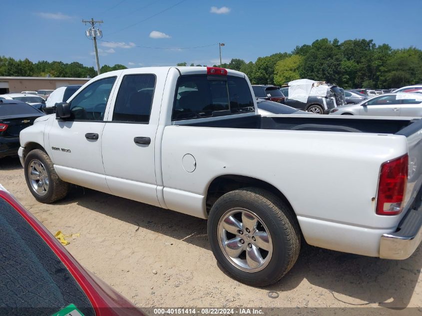 2005 Dodge Ram 1500 Slt/Laramie VIN: 1D7HA18N35S196328 Lot: 40151414