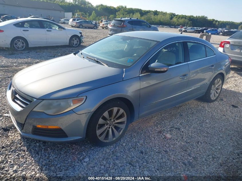 2012 Volkswagen Cc Sport VIN: WVWMP7AN5CE506981 Lot: 40151428