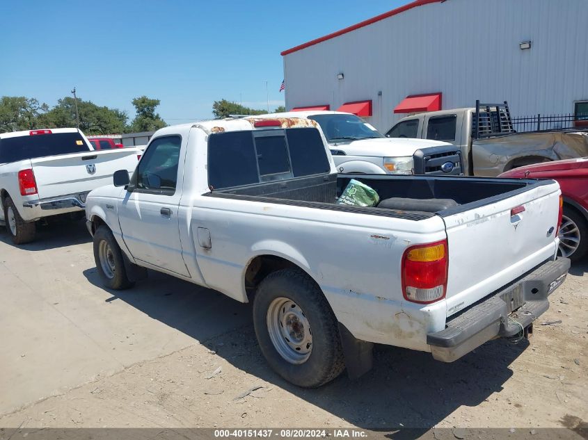 2000 Ford Ranger Xl/Xlt VIN: 1FTYR10C9YPA90390 Lot: 40151437