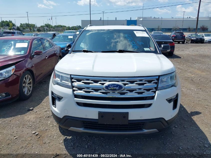 2019 Ford Explorer Xlt VIN: 1FM5K8DH8KGA00204 Lot: 40151439