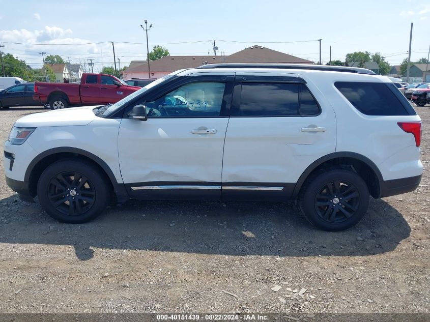 2019 Ford Explorer Xlt VIN: 1FM5K8DH8KGA00204 Lot: 40151439