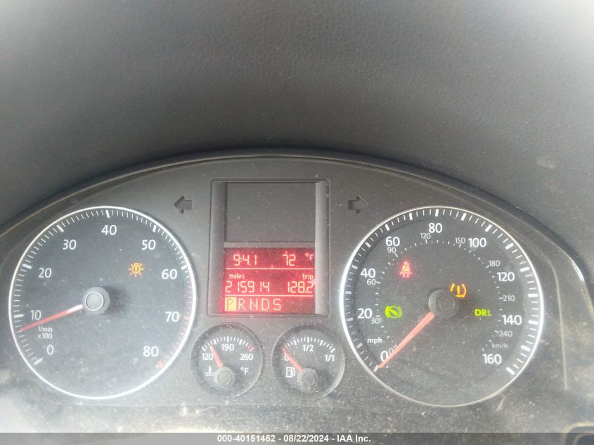 2008 Volkswagen Jetta S VIN: 3VWJM71KX8M094010 Lot: 40151452