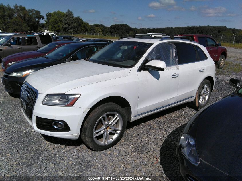 2017 Audi Q5 VIN: WA1L2AFP3HA022673 Lot: 40151471