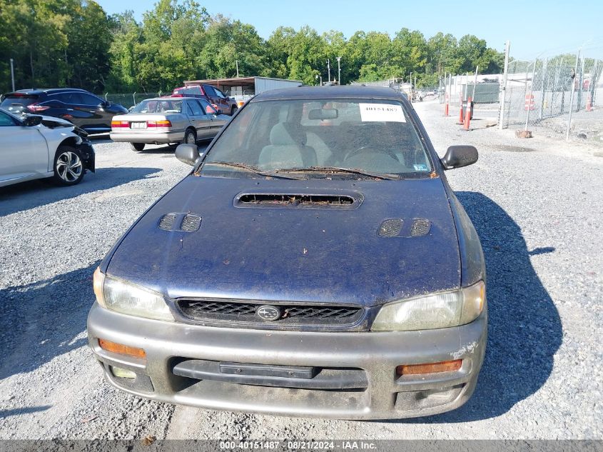 1997 Subaru Impreza Outback Sport VIN: JF1GF4858VG816009 Lot: 40151487