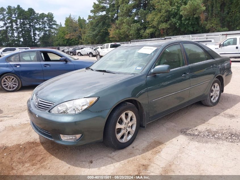 2005 Toyota Camry Xle V6 VIN: 4T1BF32K15U105438 Lot: 40151501