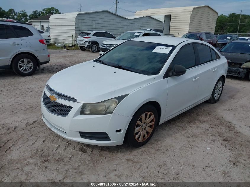 2011 Chevrolet Cruze Ls VIN: 1G1PC5SH3B7289738 Lot: 40151506