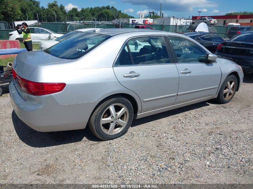 2005 Honda Accord 2.4 Ex VIN: 1HGCM56815A138869 Lot: 40151508