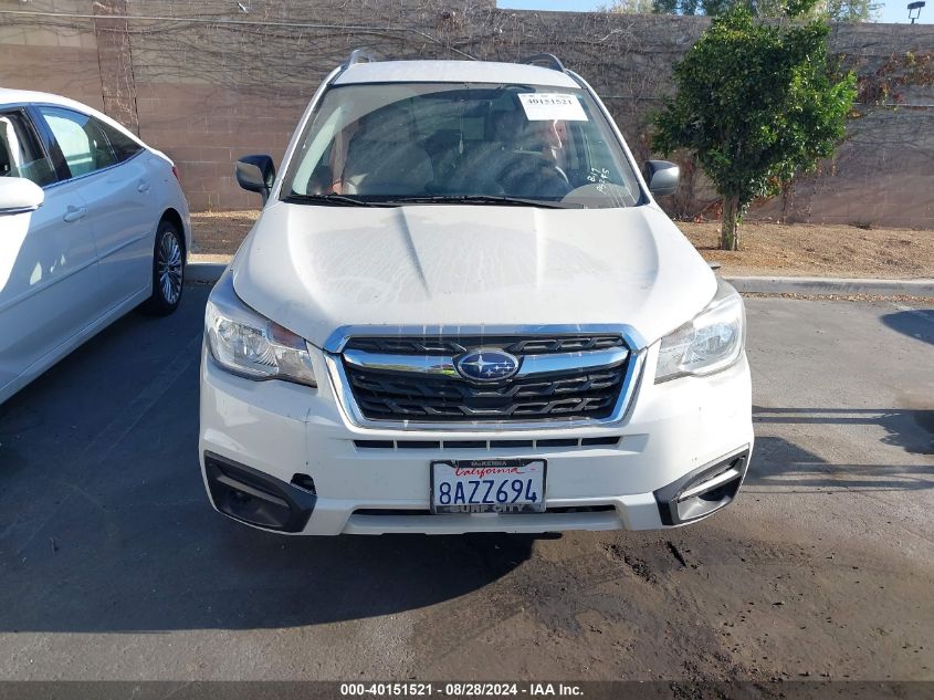 2018 Subaru Forester 2.5I VIN: JF2SJABC5JH415175 Lot: 40151521