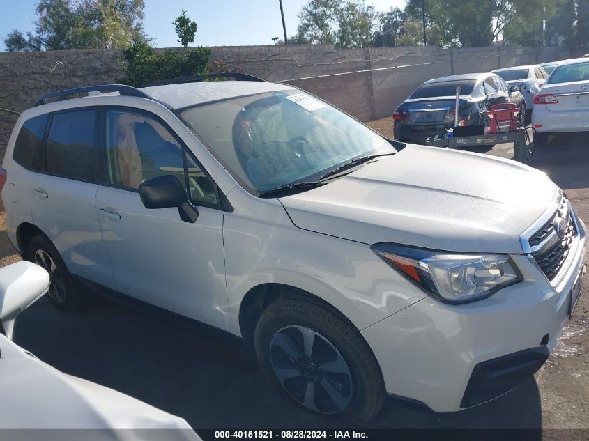 2018 Subaru Forester 2.5I VIN: JF2SJABC5JH415175 Lot: 40151521