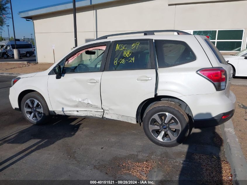 2018 Subaru Forester 2.5I VIN: JF2SJABC5JH415175 Lot: 40151521