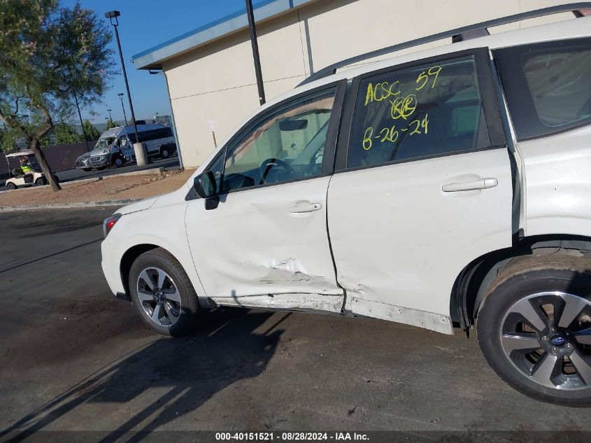 2018 Subaru Forester 2.5I VIN: JF2SJABC5JH415175 Lot: 40151521