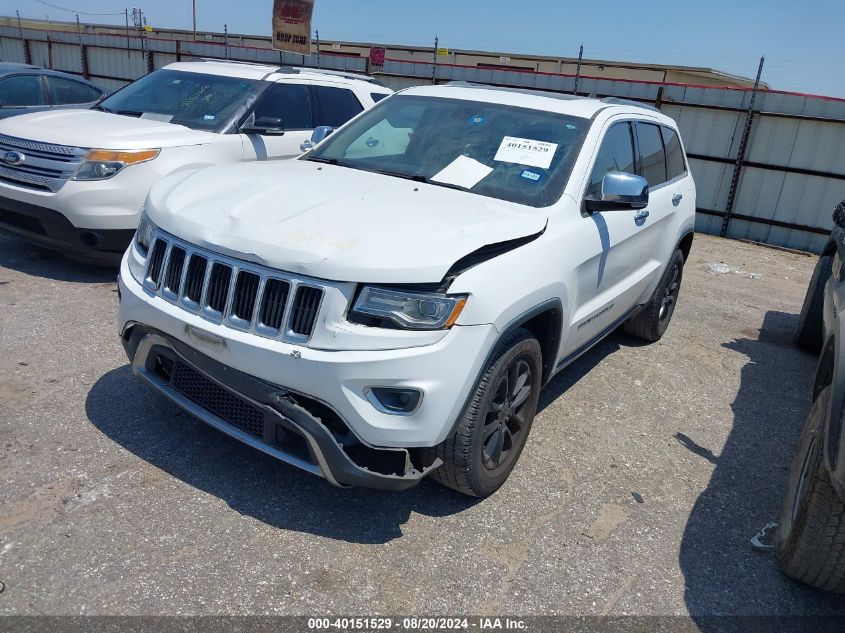 2015 Jeep Grand Cherokee Limited VIN: 1C4RJEBG1FC614803 Lot: 40151529