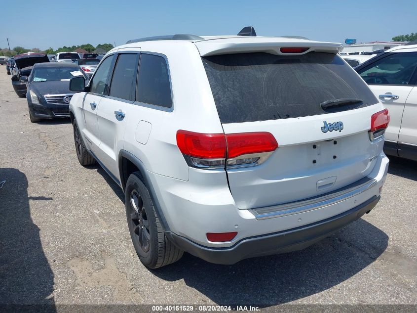 2015 Jeep Grand Cherokee Limited VIN: 1C4RJEBG1FC614803 Lot: 40151529