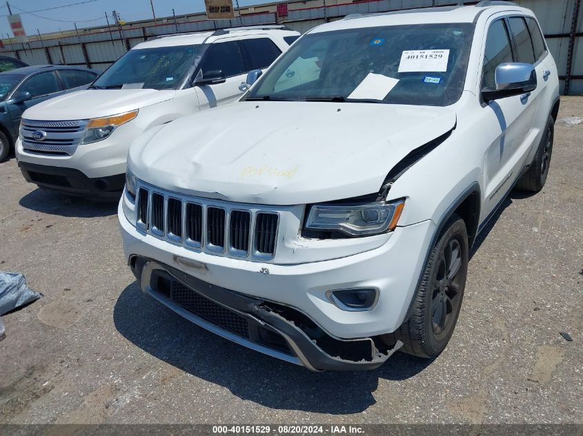 2015 Jeep Grand Cherokee Limited VIN: 1C4RJEBG1FC614803 Lot: 40151529