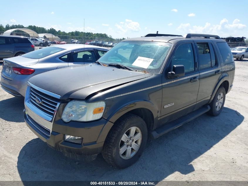 2008 Ford Explorer Xlt VIN: 1FMEU73EX8UA54075 Lot: 40151533