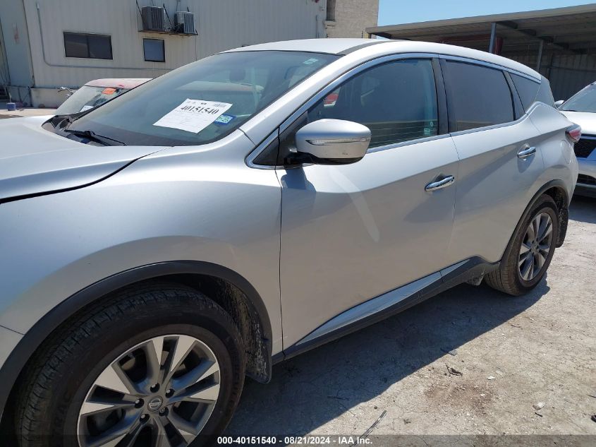 2015 Nissan Murano S/Sl/Sv/Platinum VIN: 5N1AZ2MG7FN256561 Lot: 40151540