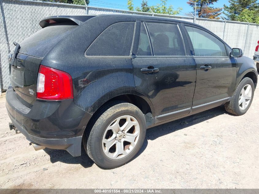 2013 Ford Edge Sel VIN: 2FMDK4JC5DBA06761 Lot: 40151554