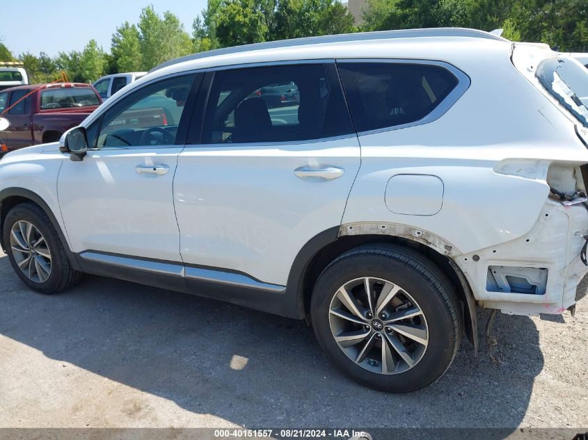 2019 Hyundai Santa Fe Limited/Ultimate VIN: 5NMS53AD8KH036650 Lot: 40151557