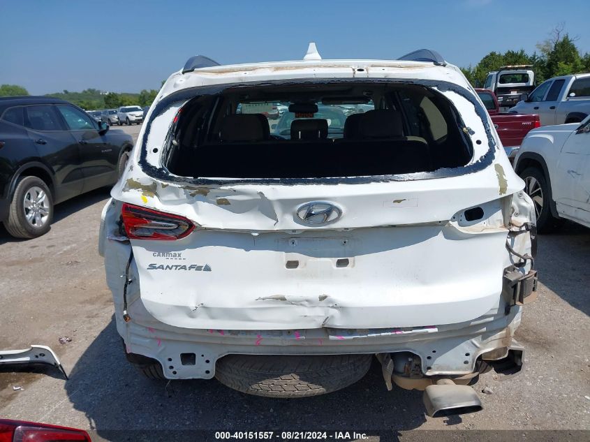 2019 Hyundai Santa Fe Limited/Ultimate VIN: 5NMS53AD8KH036650 Lot: 40151557