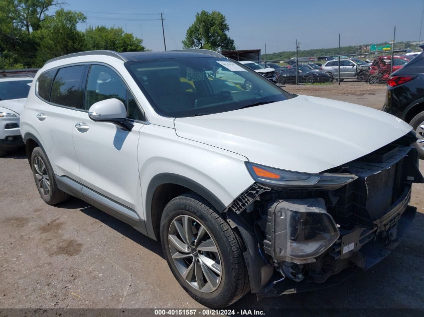 2019 Hyundai Santa Fe Limited/Ultimate VIN: 5NMS53AD8KH036650 Lot: 40151557