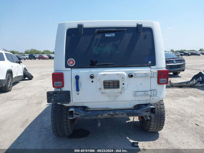 2017 Jeep Wrangler Unlimited Smoky Mountain 4X4 VIN: 1C4HJWEG7HL625689 Lot: 40151566