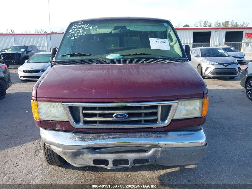 2007 Ford Econoline E350 Super Duty Wagon VIN: 1FBNE31L07DA55685 Lot: 40151569