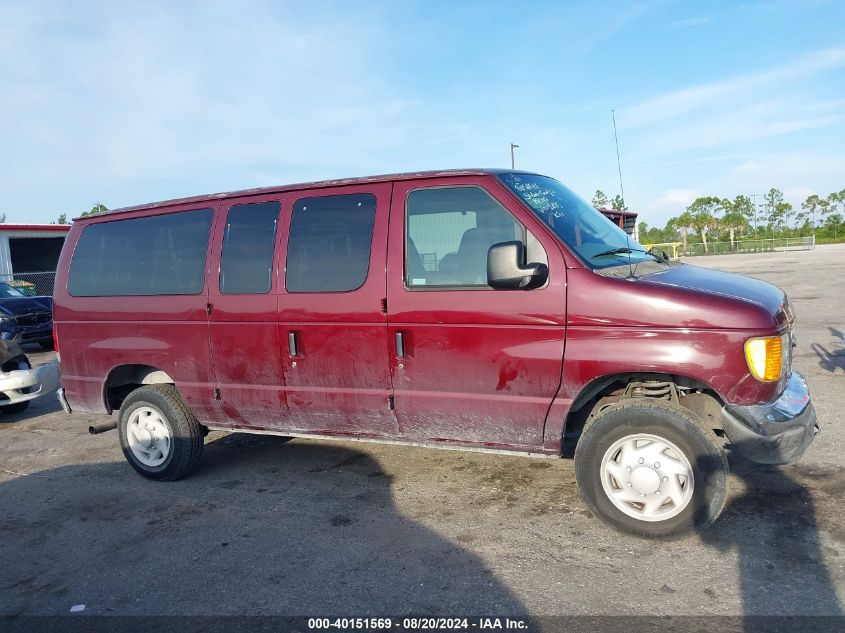 2007 Ford Econoline E350 Super Duty Wagon VIN: 1FBNE31L07DA55685 Lot: 40151569