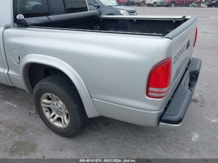 2002 Dodge Dakota Sport VIN: 1B7HL38N22S694032 Lot: 40151570