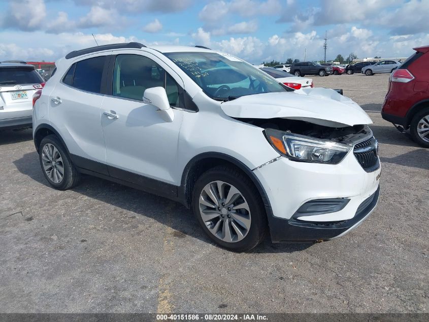 2019 Buick Encore Preferred VIN: KL4CJASB4KB707473 Lot: 40151586