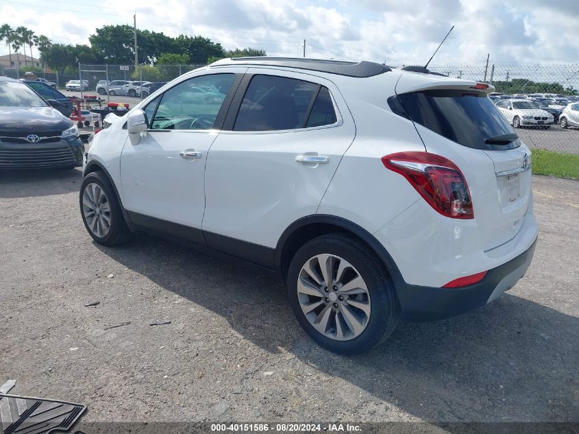 2019 Buick Encore Preferred VIN: KL4CJASB4KB707473 Lot: 40151586