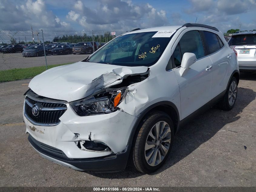 2019 Buick Encore Preferred VIN: KL4CJASB4KB707473 Lot: 40151586