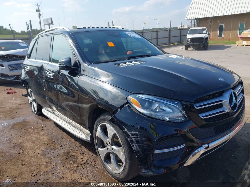 2016 Mercedes-Benz Gle 350 4Matic VIN: 4JGDA5HB1GA727634 Lot: 40151593