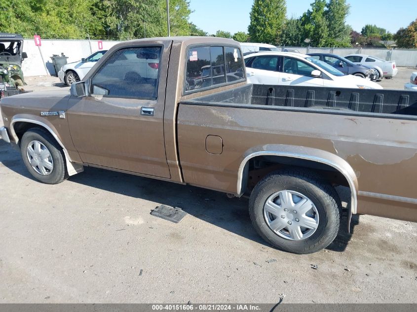 1988 Dodge Dakota VIN: 1B7GN14X2JS618794 Lot: 40151606