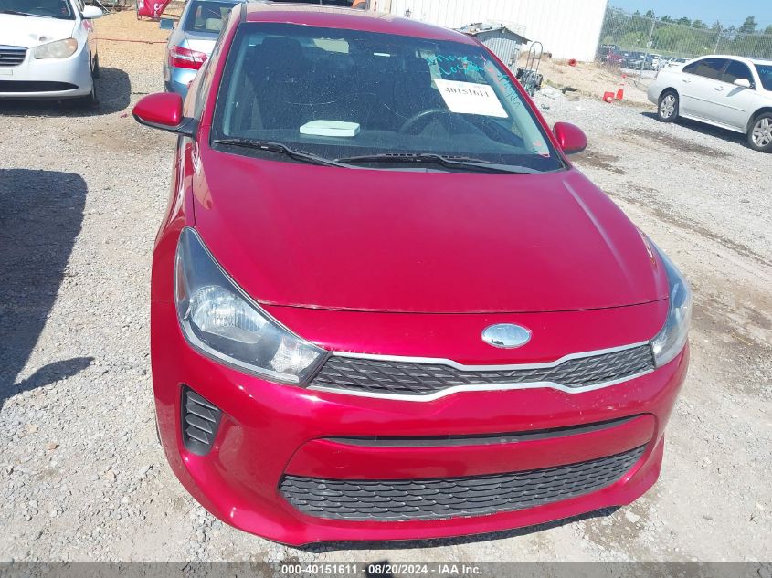 2018 Kia Rio S VIN: 3KPA24AB9JE077707 Lot: 40151611